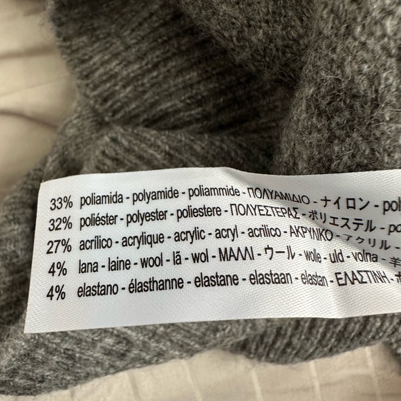 Zara Gray Turtleneck Sweater - Picture 5 of 5